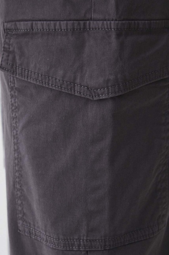 Spodnie damskie jogger z kieszeniami cargo kolor szary RW24.SPD052