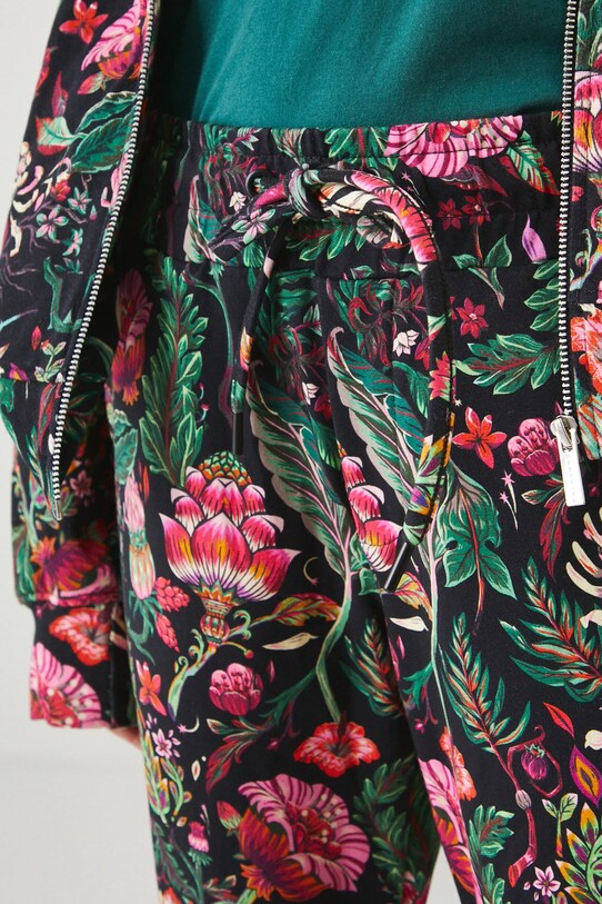 Medicine pantaloni de trening din bumbac verde RW24.SPD090
