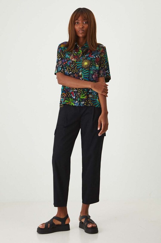 Medicine pantaloni drept negru RW24.SPD102