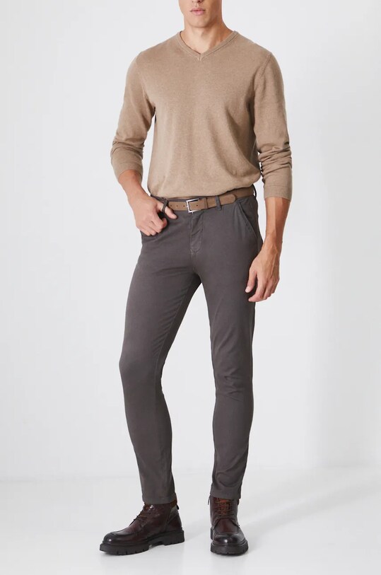 Medicine pantaloni slim gri RW24.SPM092