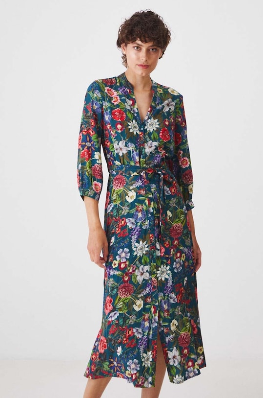 Medicine rochie midi verde RW24.SUD030