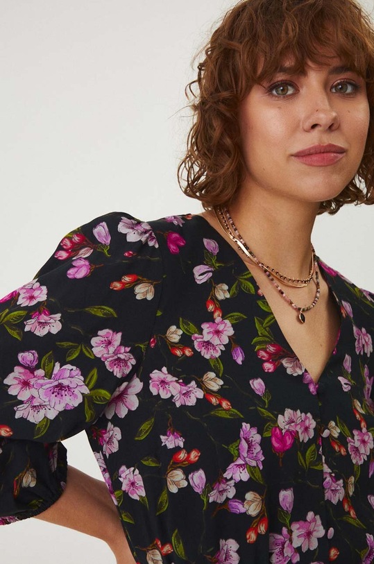 Šaty čierna farba čierna RW24.SUD031