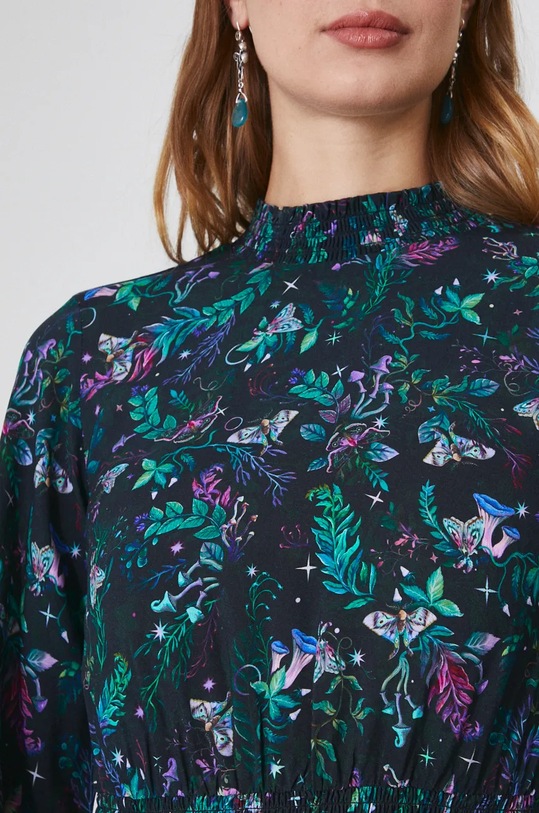 Šaty dámske mini vzorované RW24.SUD091 viacfarebná