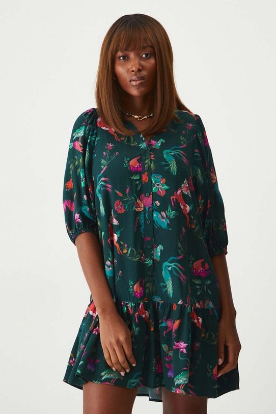 Medicine rochie RW24.SUD101 turcoaz RW24