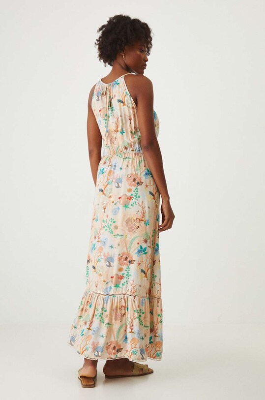 Sukienka damska maxi z kolekcji Magia Miejsc kolor multicolor RW24.SUD152 multicolor