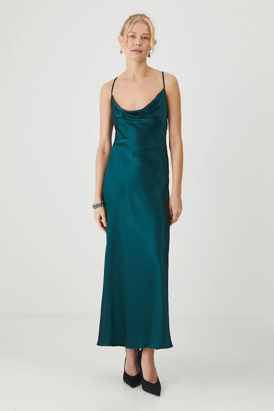 Medicine rochie maxi verde RW24.SUDB04