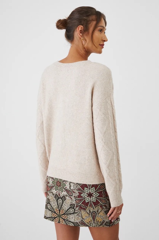 Одежда Свитер с примесью шерсти Medicine RW24.SWD073 бежевый