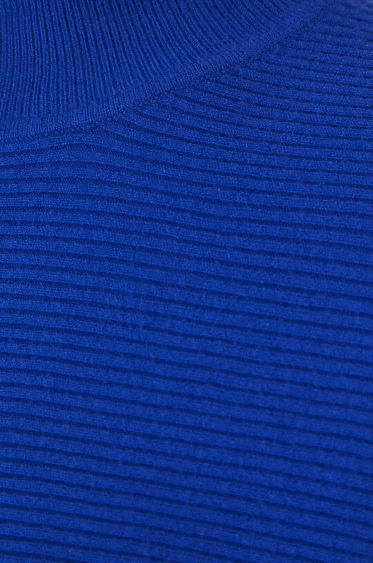 Sweter damski oversize prążkowany kolor niebieski RW24.SWD074 niebieski
