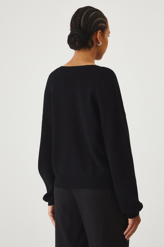 Ρούχα Πλεκτή ζακέτα Medicine RW24.SWD303 μαύρο