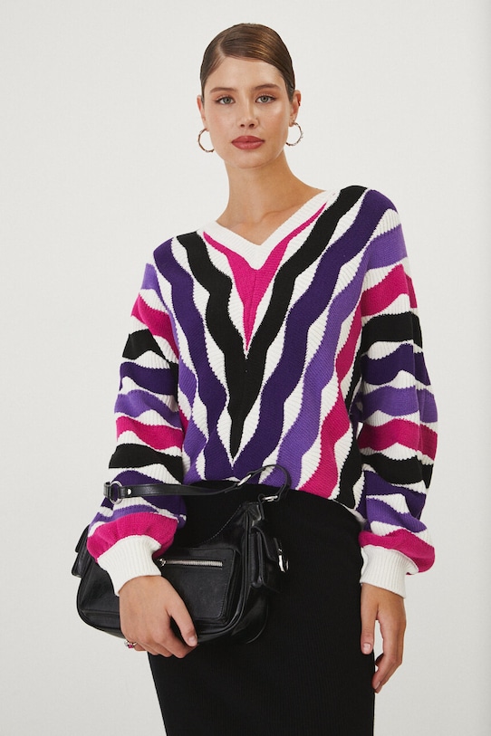 Medicine pulover groase multicolor RW24.SWD600