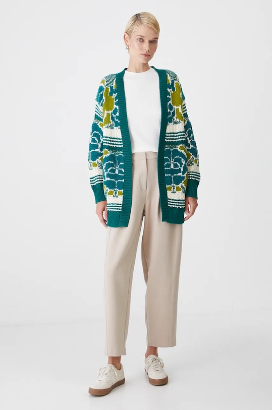 Kardigan dámský se vzorem RW24.SWD702 vícebarevná RW24