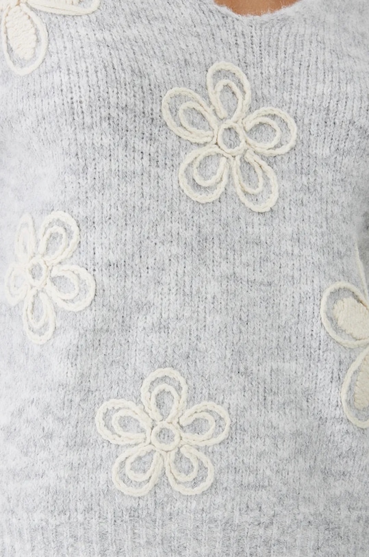 Светр з домішкою вовни Medicine RW24.SWDA73 сірий