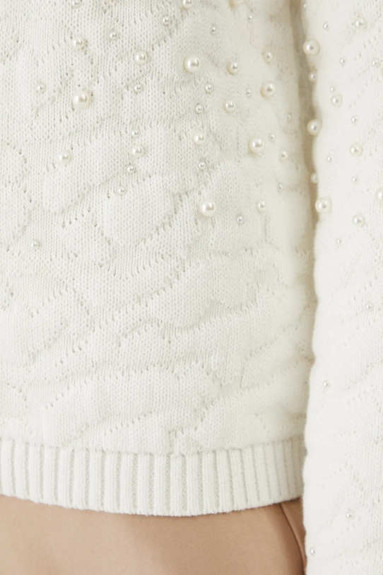 Памучен пуловер Medicine RW24.SWDB00 бежов