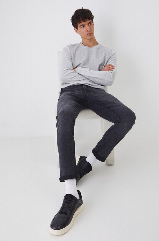 Medicine sweter szary RW24.SWM042