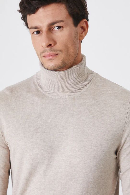 Sveter Medicine okrúhly béžová RW24.SWM051