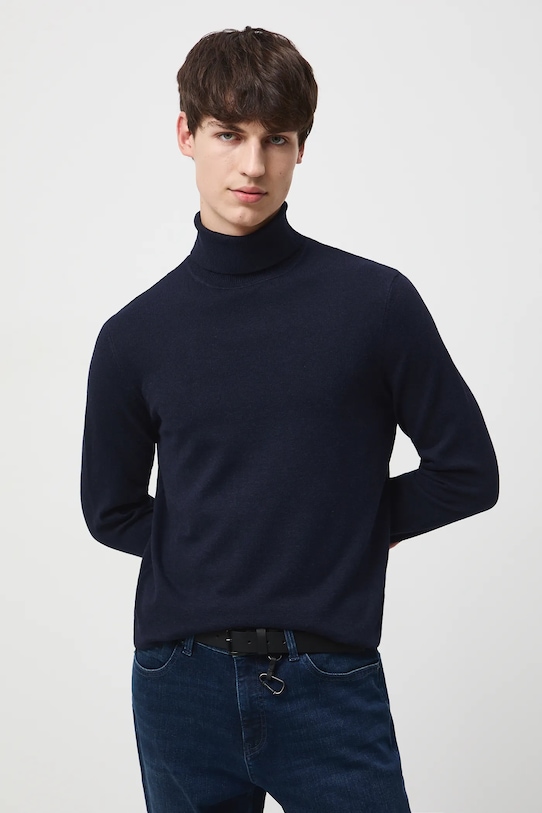 Medicine sweter okrągły granatowy RW24.SWM051