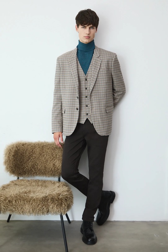 Medicine sweter RW24.SWM051 turkusowy RW24
