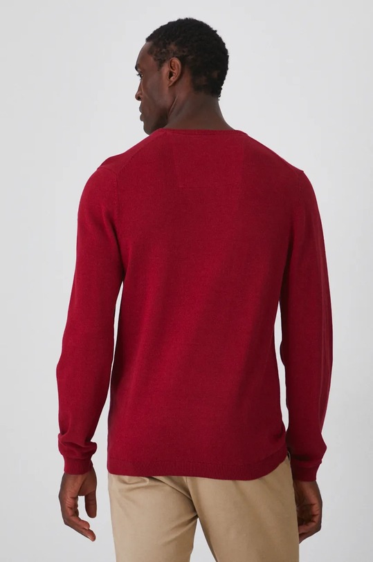 Ρούχα Βαμβακερό πουλόβερ Medicine RW24.SWM090 κόκκινο