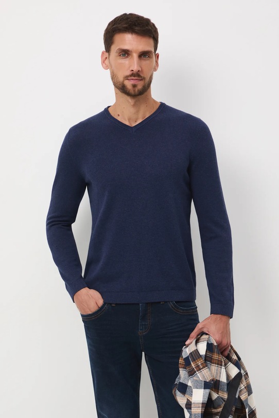 Medicine sweter bawełniany regular granatowy RW24.SWM090