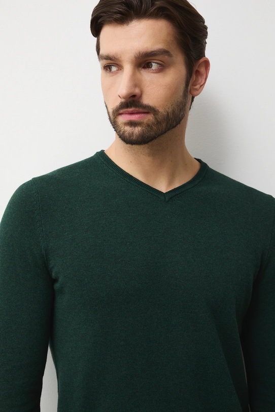 Medicine pulover de bumbac verde RW24.SWM090