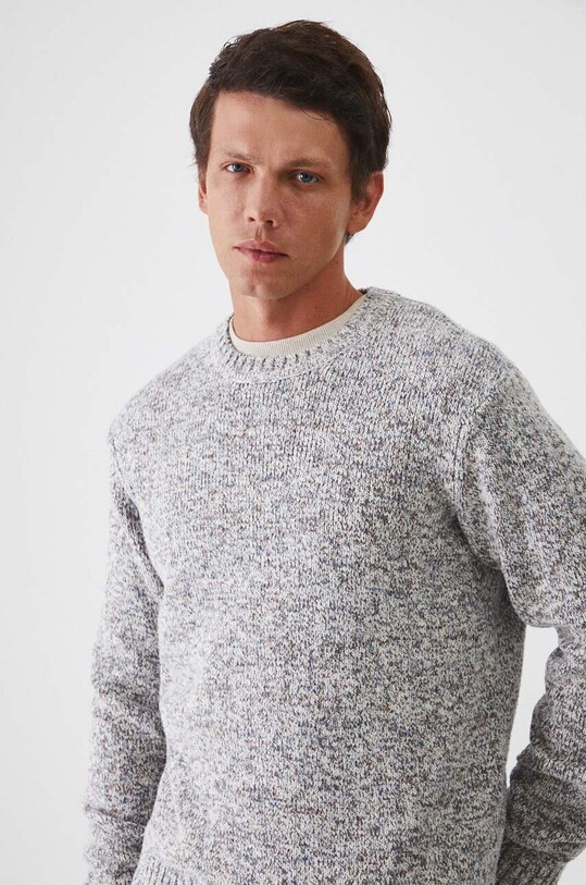 Sweter męski melanżowy kolor multicolor RW24.SWM606