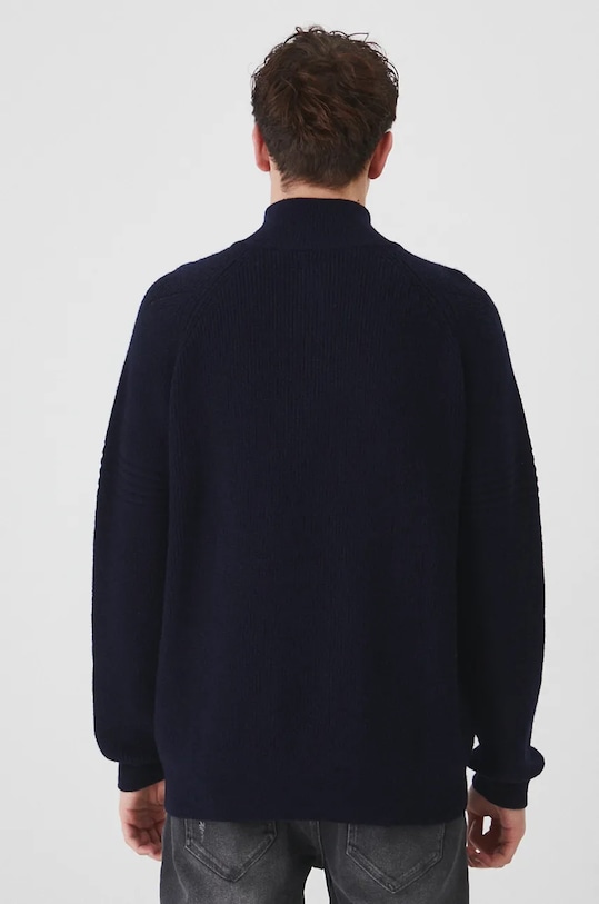Одяг Светр з домішкою вовни Medicine RW24.SWM807 темно-синій