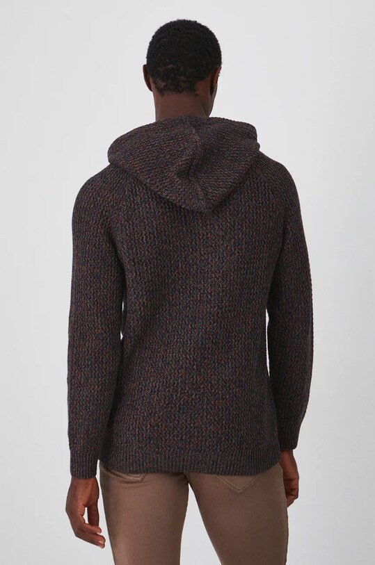 Odzież Medicine sweter bawełniany RW24.SWM808 fioletowy