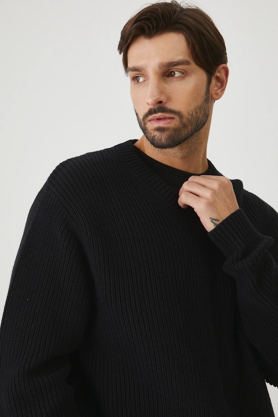 Хлопковый свитер Medicine хлопок чёрный RW24.SWMB15