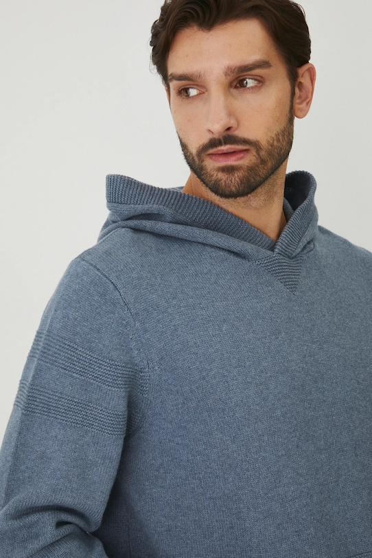 Medicine maglione in cotone blu RW24.SWMB16