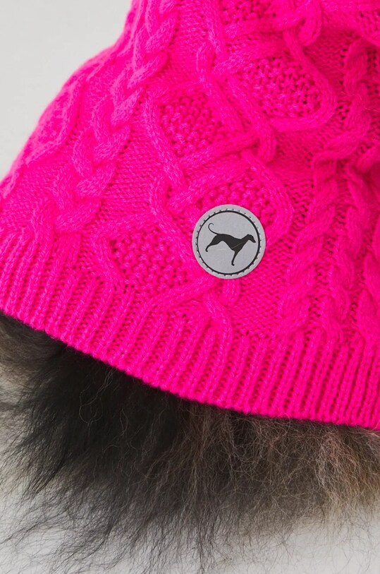 Sweter dla pupila z warkoczowym splotem kolor różowy RW24.SWU0A0