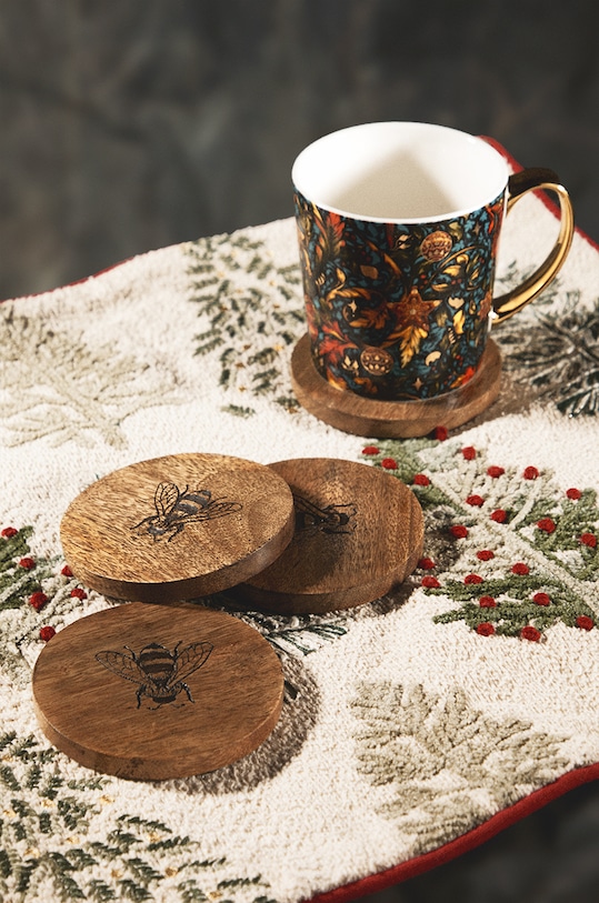 Medicine podstawka kuchenna 4-pack brązowy RW24.TAU700