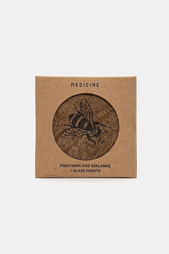 Medicine podstawka kuchenna 4-pack brązowy RW24.TAU700