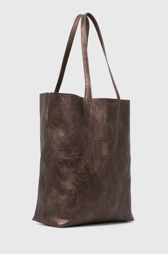 Kabelka dámska tote z ekologickej kože hnedá farba RW24.TOD104 hnedá RW24