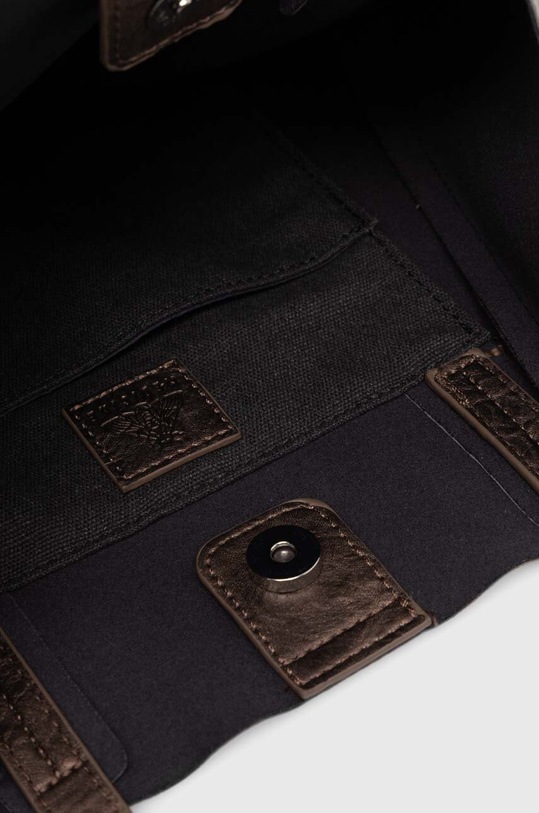 Kabelka dámska tote z ekologickej kože hnedá farba hnedá RW24.TOD104