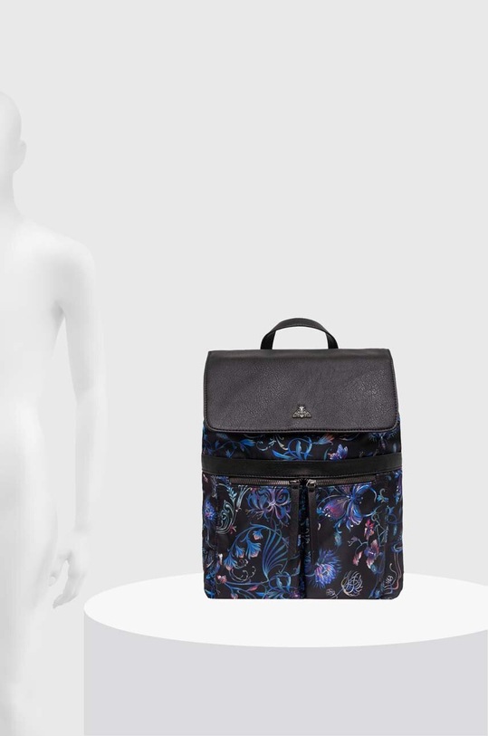 Batoh dámský se vzorem černá barva RW24.TOD312