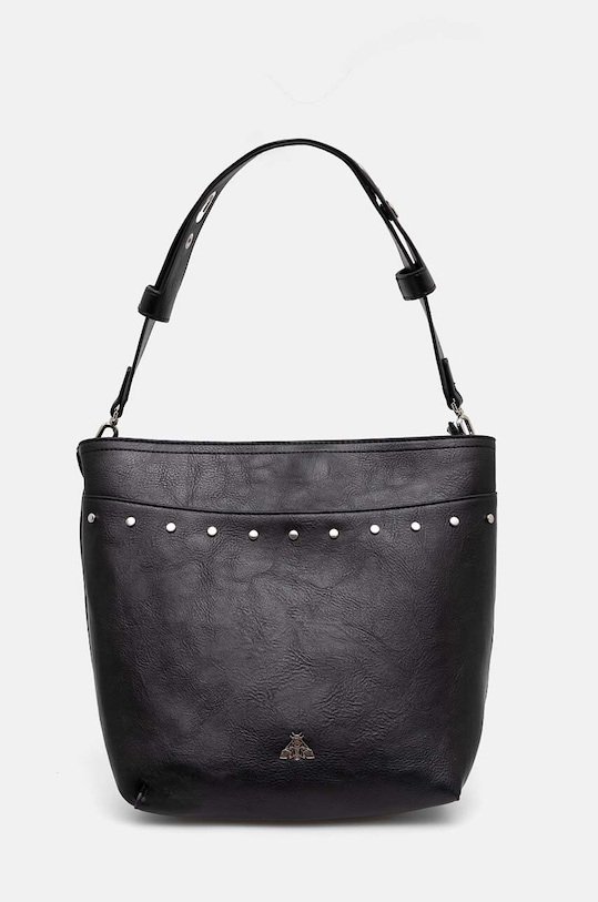 Kabelka dámska z ekologickej kože čierna farba RW24.TOD400 čierna RW24
