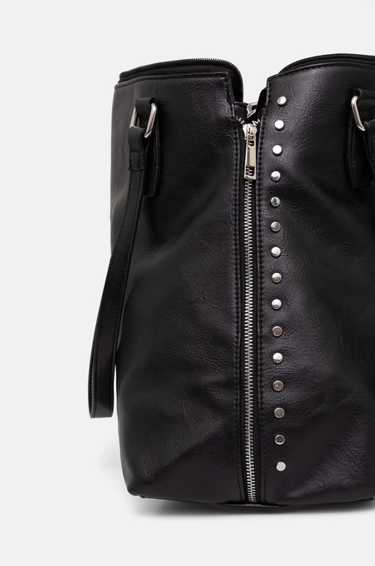 Torebka damska ze skóry ekologicznej kolor czarny RW24.TOD407 czarny