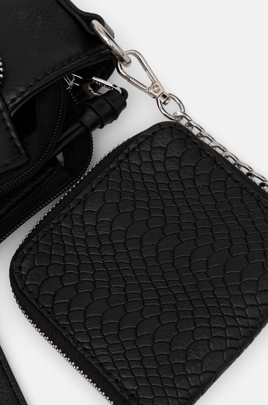 Torebka damska ze skóry ekologicznej kolor czarny RW24.TOD407