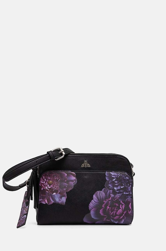 Kabelka Medicine kvetinový čierna RW24.TOD410