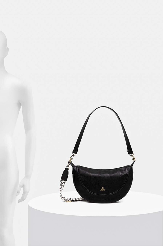 Ľadvinka dámska z ekologickej kože čierna farba RW24.TOD503