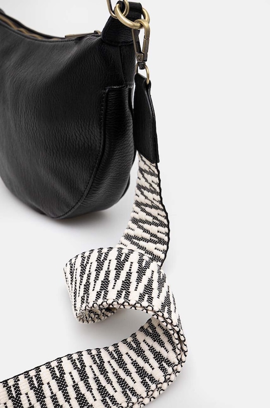 Ľadvinka dámska z ekologickej kože čierna farba čierna RW24.TOD503