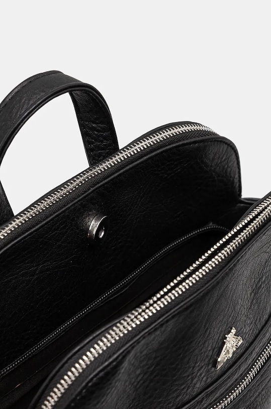 Plecak damski ze skóry ekologicznej kolor czarny RW24.TOD715 czarny