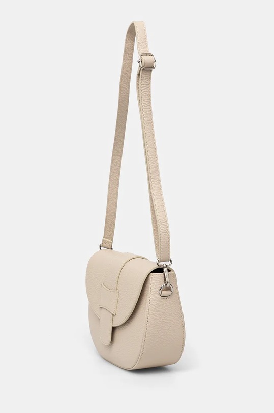 Kožená kabelka dámska béžová farba RW24.TOD721 béžová RW24