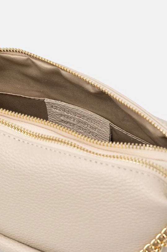 Torebka skórzana damska kolor beżowy RW24.TOD722 beżowy