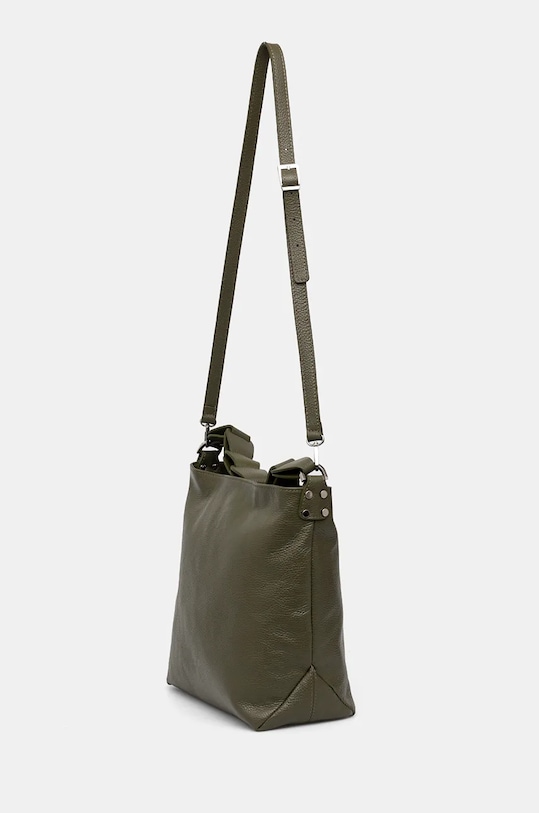 Torebka skórzana damska kolor zielony RW24.TOD724 zielony RW24