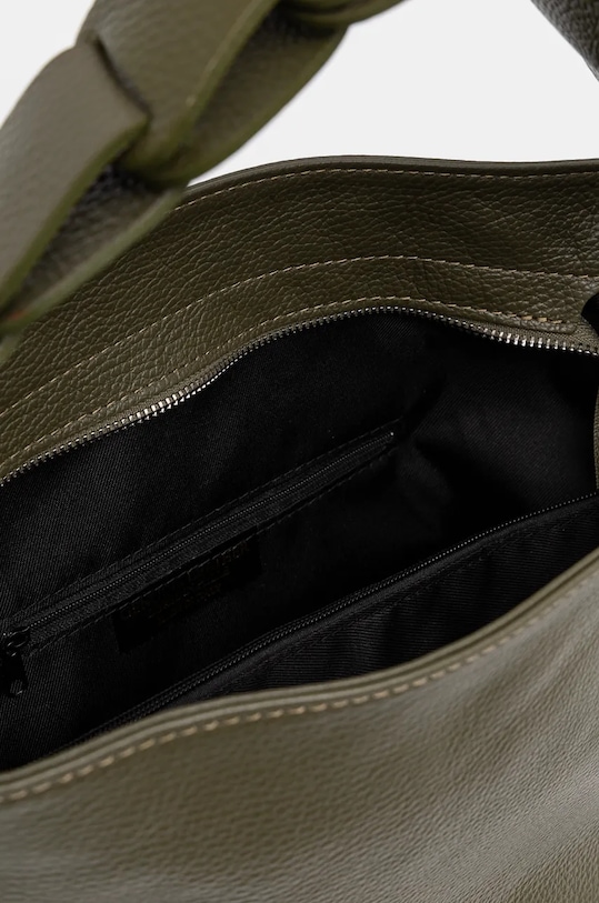 Torebka skórzana damska kolor zielony RW24.TOD724 zielony