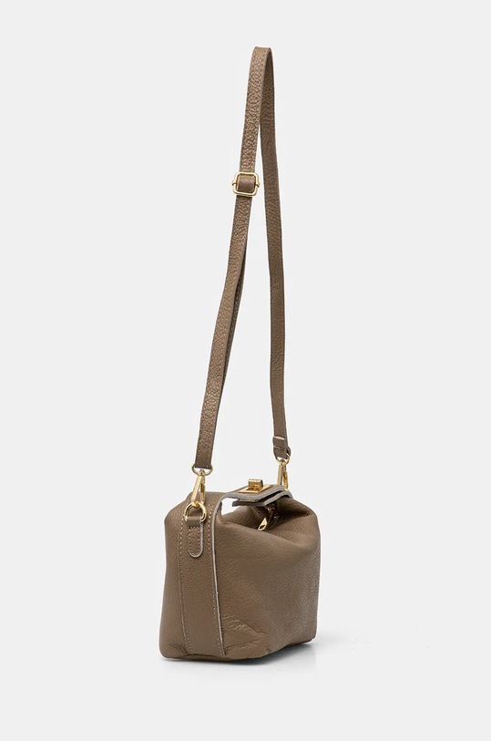 Kožená kabelka dámska hnedá farba RW24.TOD730 hnedá RW24