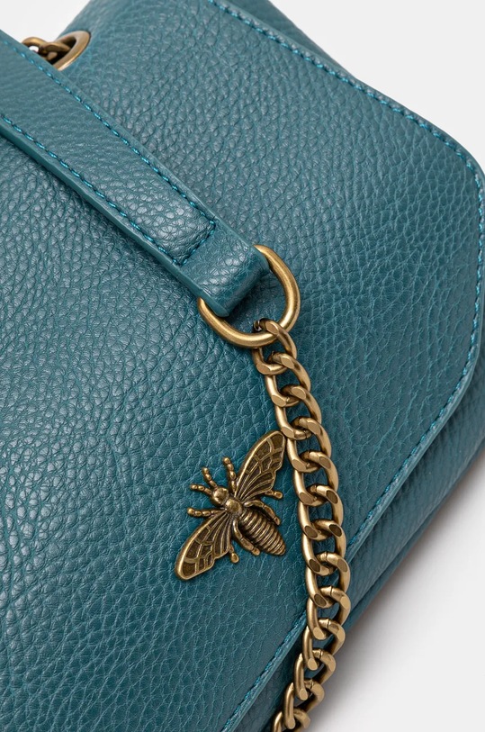 Kabelka dámska z ekologickej kože zelená farba tyrkysová RW24.TOD731