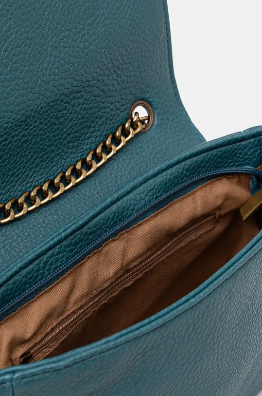 Kabelka dámska z ekologickej kože zelená farba RW24.TOD731 tyrkysová