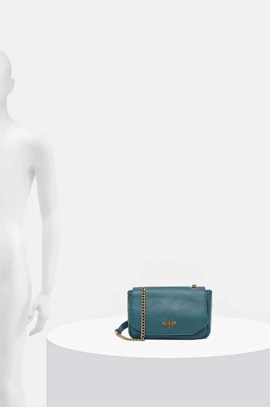 Kabelka dámska z ekologickej kože zelená farba RW24.TOD731